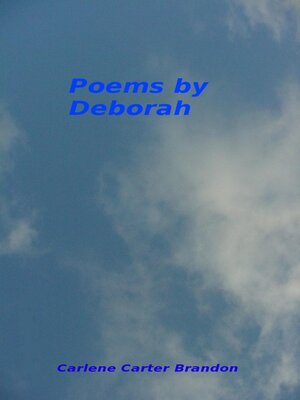 cover image of Poems by Deborah